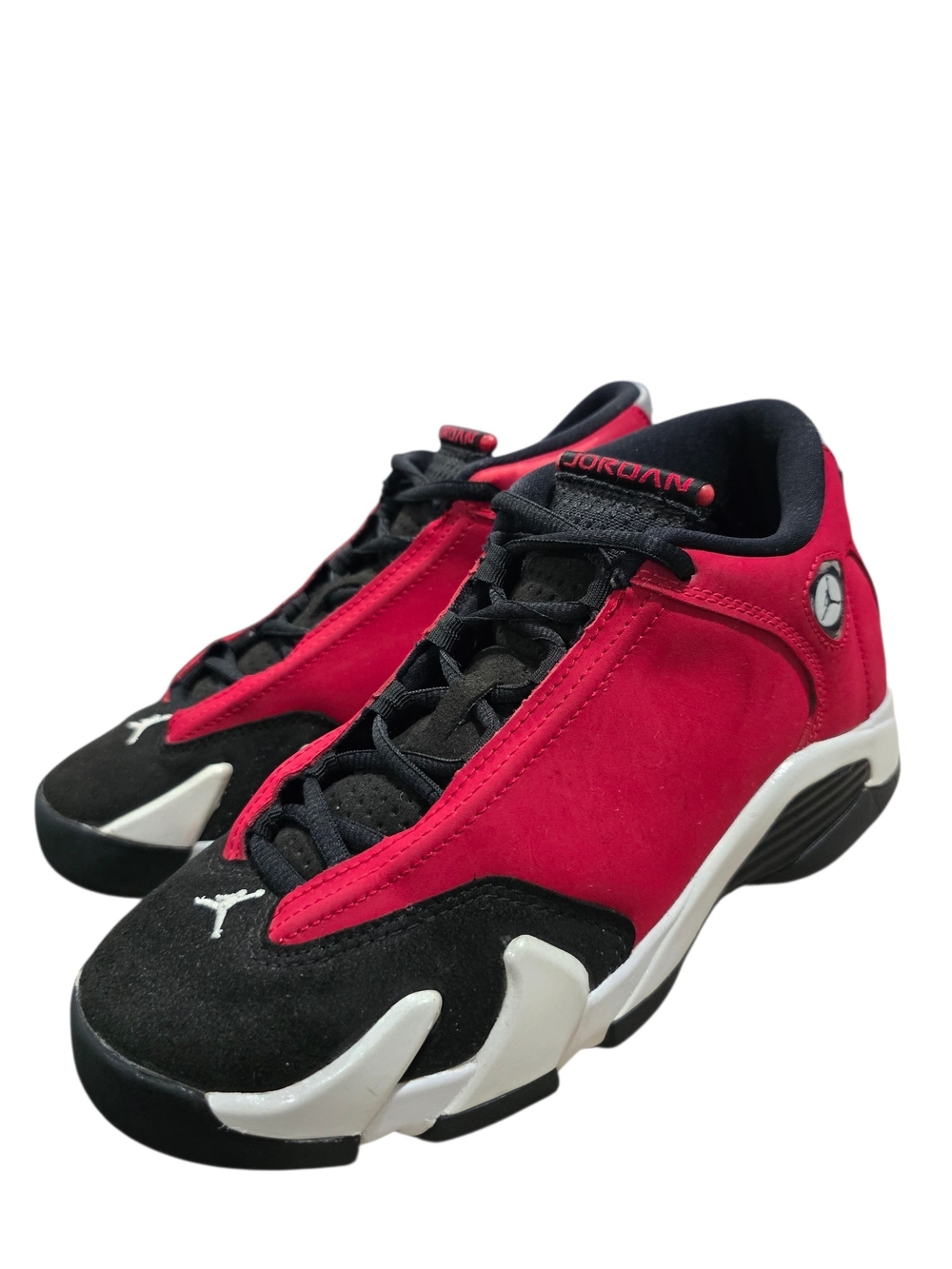 Jordan 14 Retro Gym Red Toro Size 4Y - Picture 4 of 12